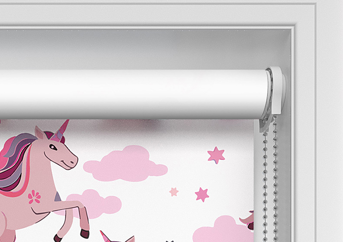 Unicorn Magic, Pink - Twist&Fit Roller Blind - Image 10